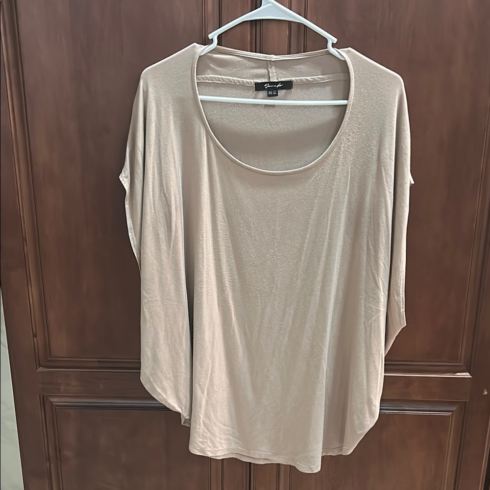 Beige Women's Top